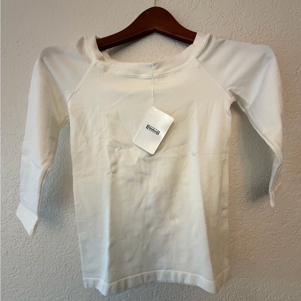 Wolford White Long Sleeve Top